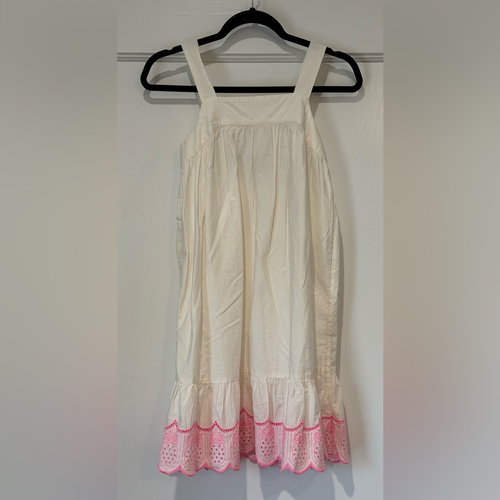 Old Navy White and Pink Dress - Girls